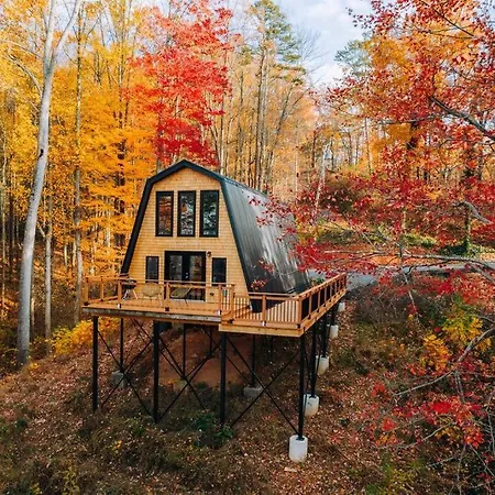 Secluded Mtn View New! 10 Mins To Gatlinburg Or Park Villa Exterior photo